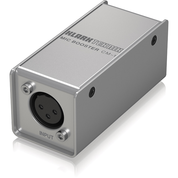 KLARK TEKNIK MIC BOOSTER CM1 PREAMPLIFICATORE CON GUADAGNO +25dB PER MICROFONI
