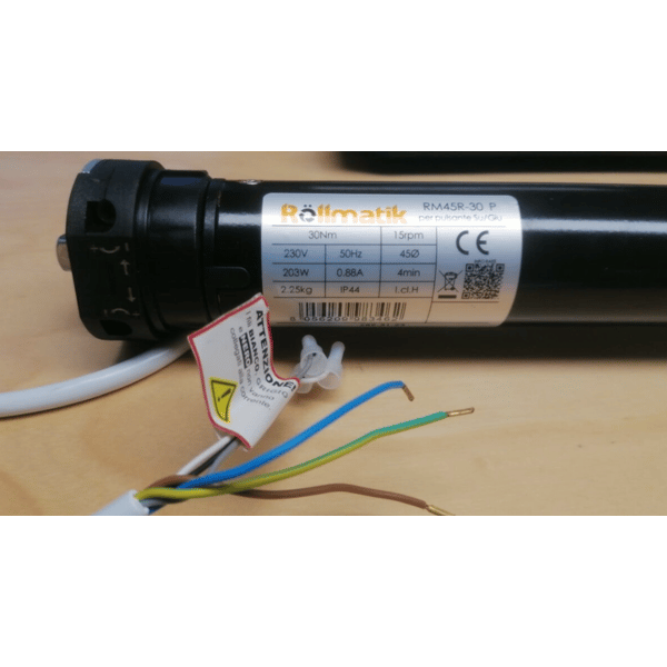 Motore Tapparelle Radio Romotec Motore Per Tapparelle Radio ROMOTEC 30 Nm - Trazione 60 Kg, Frequenza 433.92 MHz, Garanzia 5 Anni Tapparella Elettrica - Foto 3