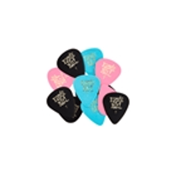 Ernie Ball Plettri Standard Assortiti Thin Busta da 12