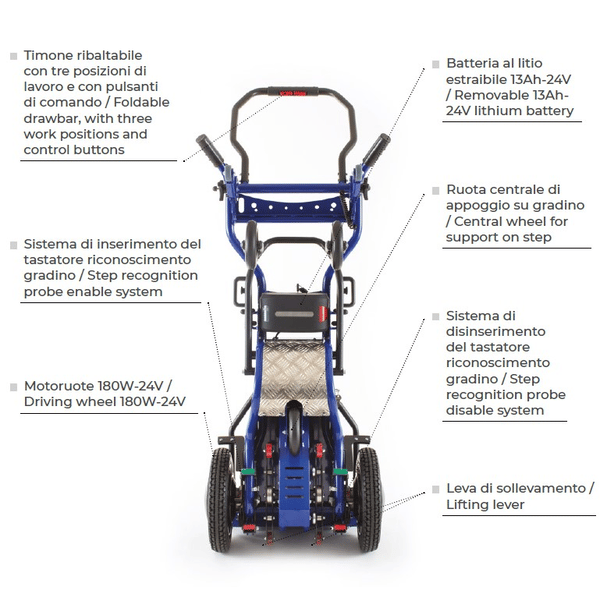 ART001 - Carrello trasformabile su 3 ruote ART001 - Carrello trasformabile su 3 ruote