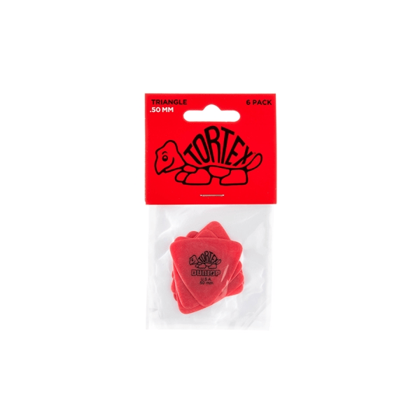 Dunlop 431P Tortex Triangle Red .50