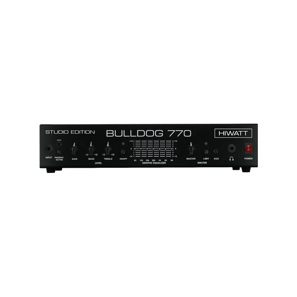 Hiwatt Bulldog 770 Studio testata per basso 770 W versione studio
