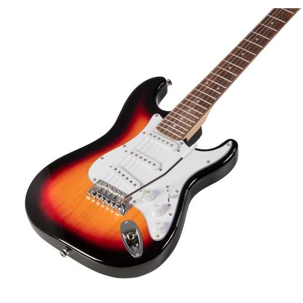 SOUNDSATION Chitarra elettrica 3/4 double cutaway a 3 single coil. Modello RIDER-JR 3TS