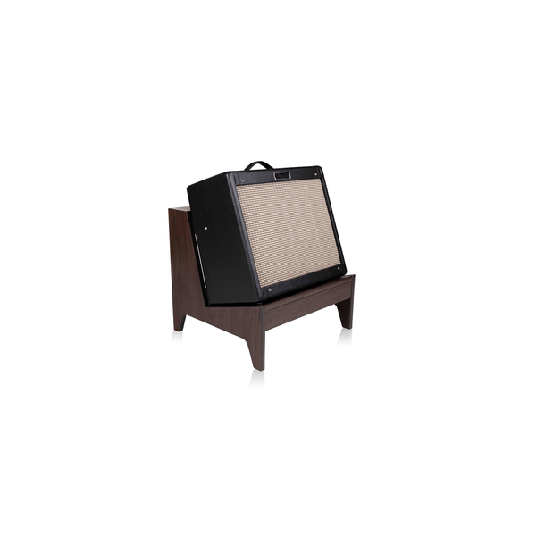 Gator Frameworks GFW-ELITEGTRAMPSM-BRN Stand per amplificatore combo Small in finitura Dark Walnut Brown<br>