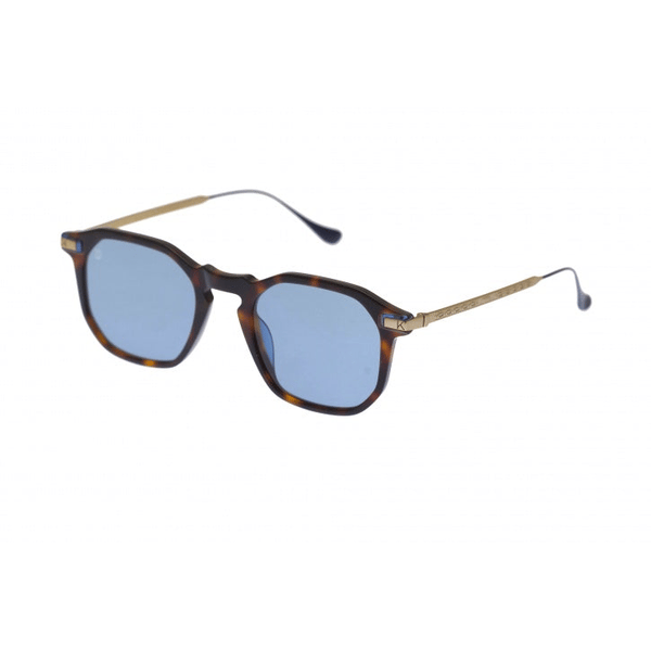 メガネ KYME Kyme - OWEN CON 3 - OPTICAL GLASSES - transparent blue Kyme Eyewear Scott: titanium squared sunglasses
