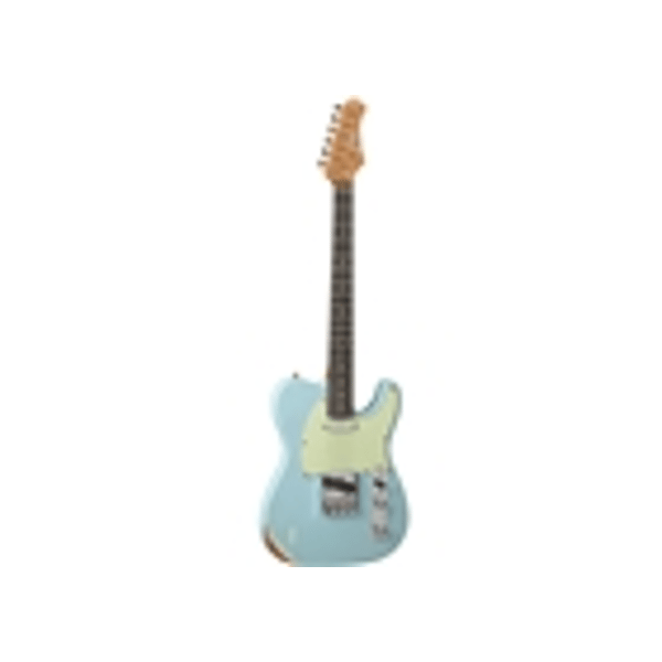 Eko Guitars VT-380 Relic Daphne Blue