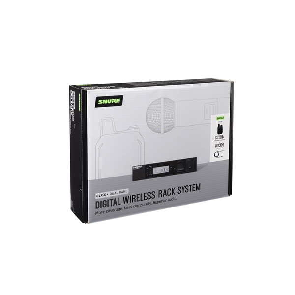 Shure GLXD14R+ Sistema Wireless per Chitarra e Basso