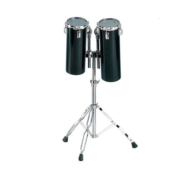 PEACE Coppia di Octoban in Alluminio nero con stand