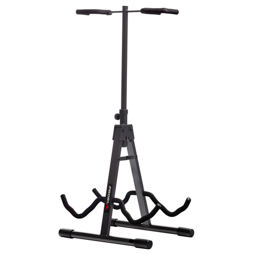 PROEL STAGE Supporto universale doppio per basso/chitarra elettrica e chitarra classica/acustica