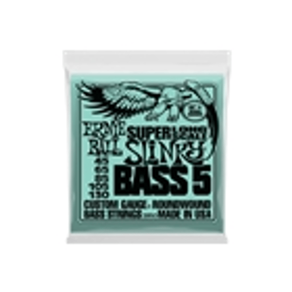 Ernie Ball 2850 Nickel Wound 5 corde Scala Super Lunga 45-130