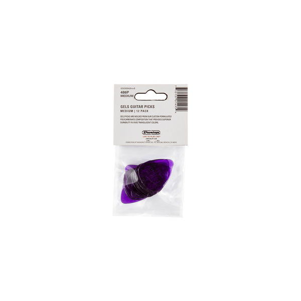 Dunlop 486PMD Gels Purple Medium