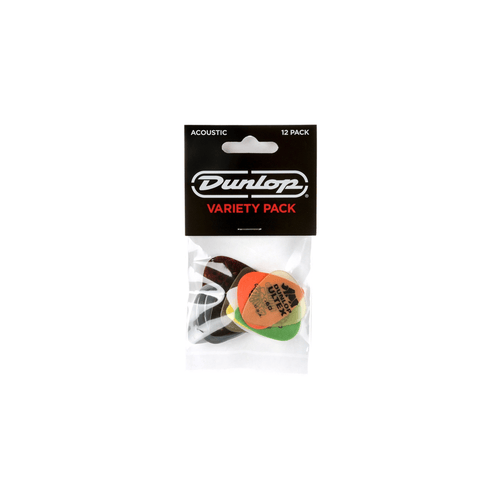 Dunlop PVP112 Acoustic Variety Pack (busta da 12 plettri)