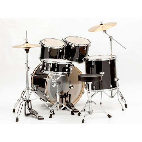 TAMBURO Batteria serie T5 5 pezzi colore Black Sparkle