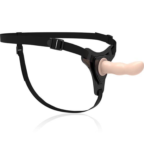 FETISH SUBMISSIVE HARNESS™ - PUNTO G IN SILICONE FLESH 12,5 CM