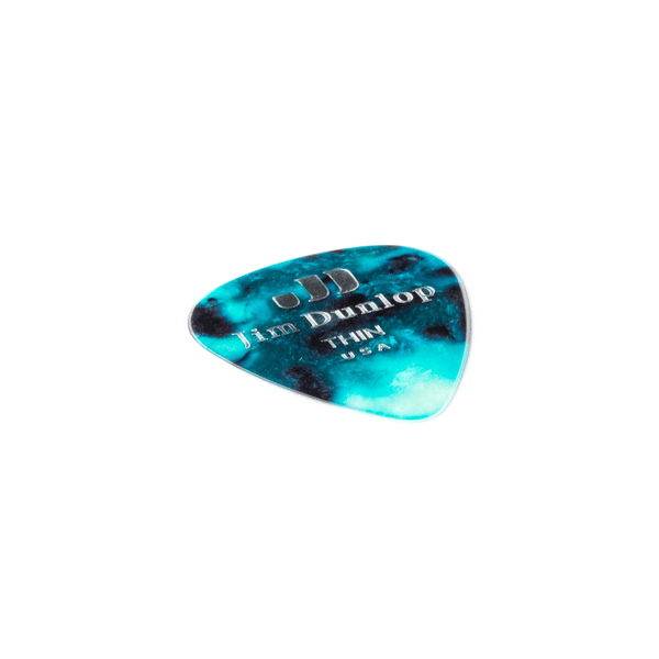 Dunlop 483P#11 Turquoise Perloid - Thin