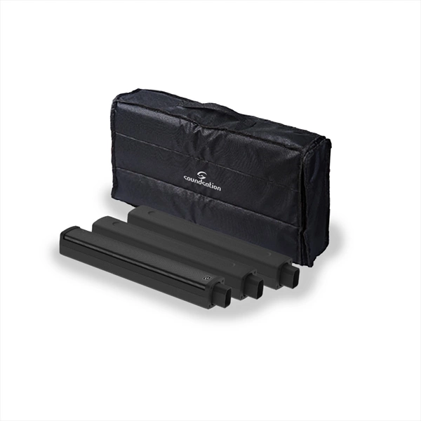 SOUNDSATION Sistema Audio Portatile a Colonna con DSP, Bluetooth, TWS e Batteria. Modello HYPERUP 8BA