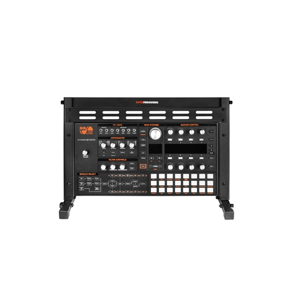 Gator Frameworks GFW-DESKTOPRK-06U Rack da scrivania in metallo a 6 unità<br>
