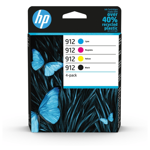 HP 912 CMYK ORIGINAL INK 4-PACK