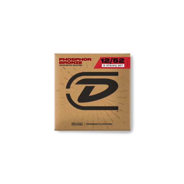 Dunlop DAP1252J Acoustic Phosphor Bronze, Medium Set/12