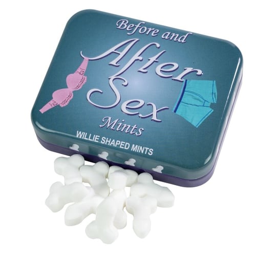 FORMA PER PENE SPENCER & FLEETWOOD MINT CANDY PER PRIMA E DOPO IL SESSO