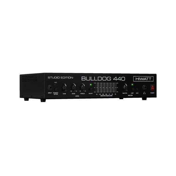 Hiwatt Bulldog 440 Studio testata per basso 440 W versione studio