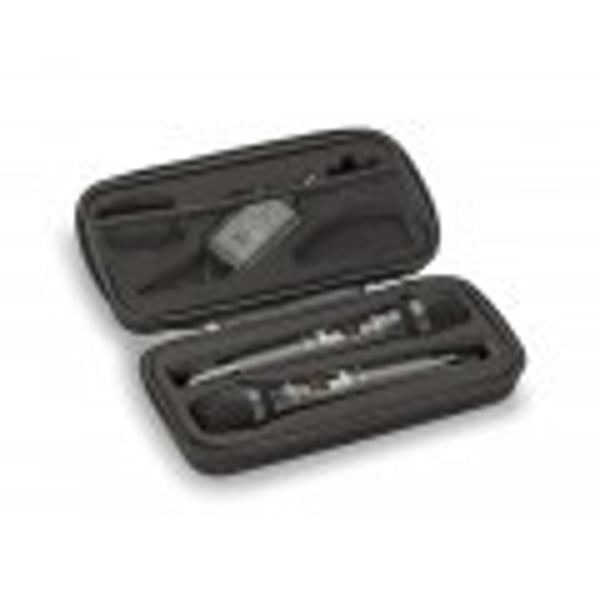 SOUNDSATION Sistema wireless compatto UHF doppio con 2x16 canali - 606-613.5MHz. Modello POCKETMIC U16HH-A2