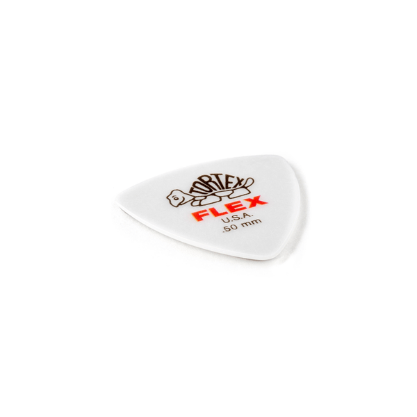 Dunlop 456R.50 Tortex Flex Triangle .50 mm Bag/72