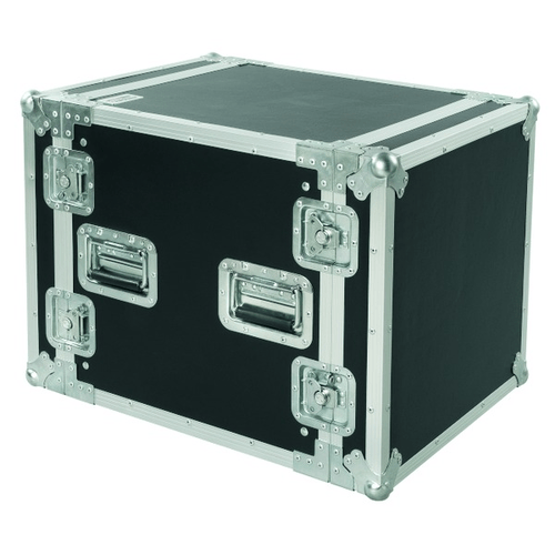 PROEL STAGE Flight case professionale 10U a rack 19', profondità utile corpo 45cm.
