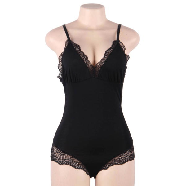 QUEEN LINGERIE - SPITZEN-TEDDY L/XL