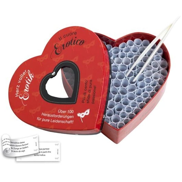HERZ VOLLER EROTIK & IL CUORE EROTIK (DE-IT) ROT