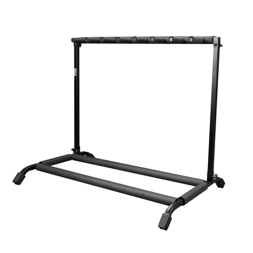 Gator Frameworks RI-GTR-RACK7 Supporto pieghevole per 7 chitarre<br>