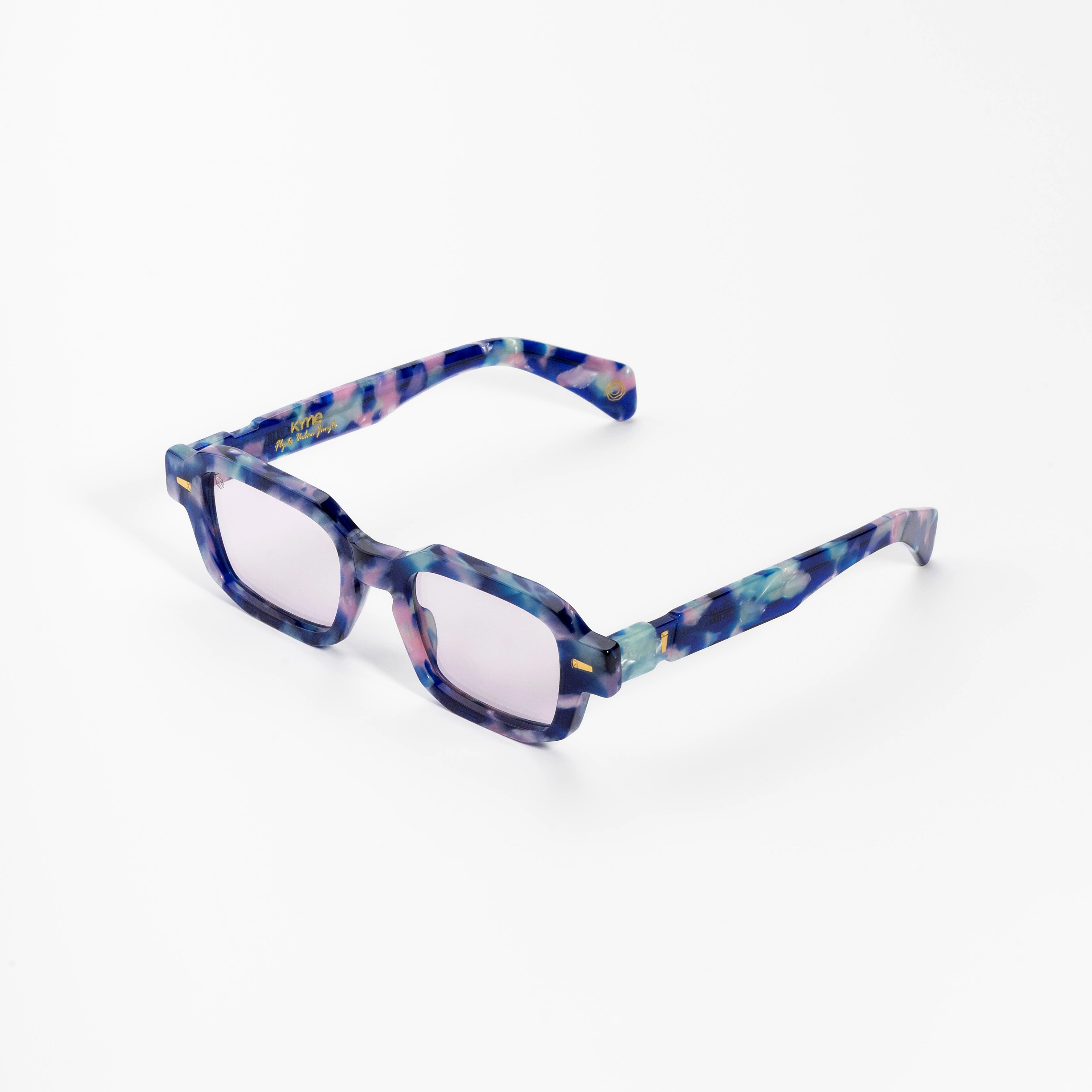 サングラス KYME Kyme - MIKI COL 21 - SUNGLASSES - transp grey & blue image.webp?v=1