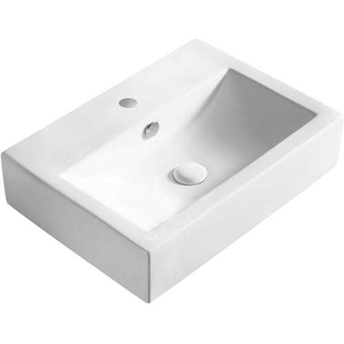Lavabo da appoggio mod. la42 cm 54 x 40.5