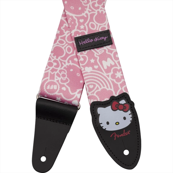 Tracolla Fender® x Hello Kitty® Polyestere, Pink. Modello 0990637256