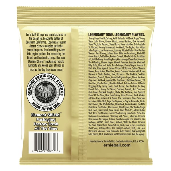 Ernie Ball 2013 Earthwood 12-String Custom Light Bronze 80/20