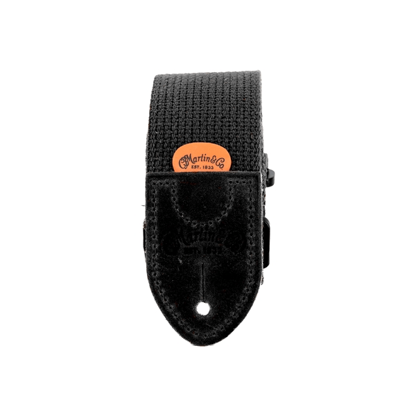 Martin &amp; Co. 18A0104 Tracolla Cotton Weave, Black, con Pick Holder