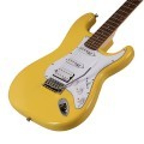 SOUNDSATION Chitarra elettrica double cutaway con 2 single coil + humbucker splittabile e meccaniche autobloccanti (equipaggiata Wilkinson, tastiera eco-rosewood)