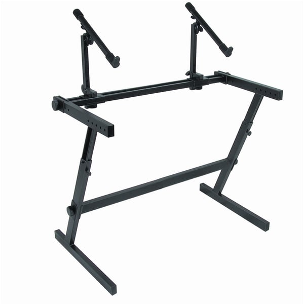 Quik Lok Z/726L supporto a "Z" per due tastiere