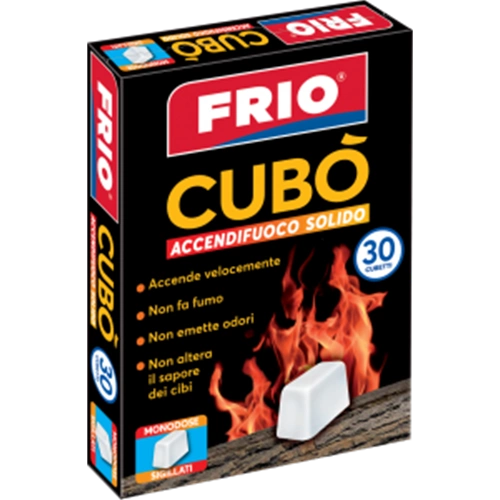 ACCENDIFUOCO SOLIDO CUBO' FRIO