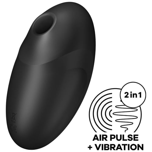 SATISFYER VULVA LOVER 3 AIR PULSE STIMULATOR & VIBRATOR ? SCHWARZ