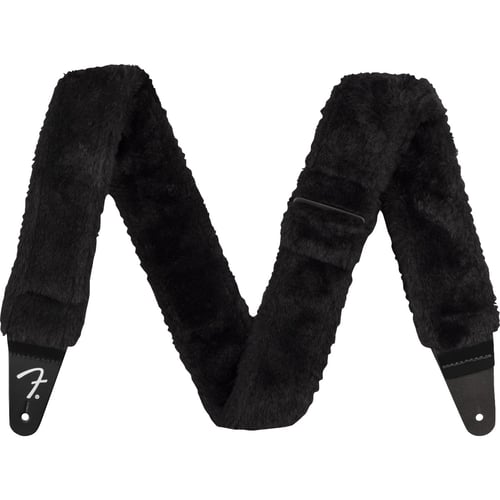 Tracolla Fender Fender Poodle Plush, Black