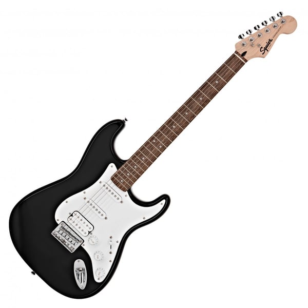 FENDER SQUIER BULLET STRATOCASTER HT HSS LRL BLACK CHITARRA ELETTRICA 21 TASTI