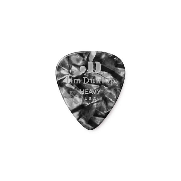 Dunlop 483R#02 Black Perloid - Heavy