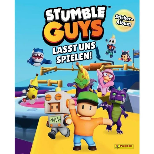 Stumble Guys - Lasst uns spielen! - Sticker Collection Album *Deutsche Version*