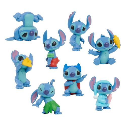 Lilo &amp; Stitch Mini Figure 8-Pack Stitch Collectible Figure Set 7 cm
