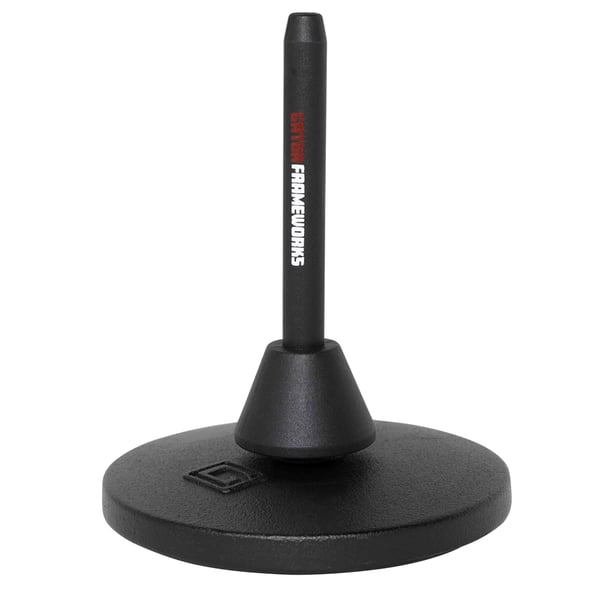 Gator Frameworks GFW-BNO-CLRFLU Supporto con base rotonda per clarinetto o flauto<br>