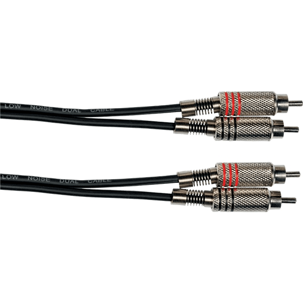 Yellow Cable K04-1 Cavo Segnale 2x RCA Maschio/2x RCA Maschio 1 m