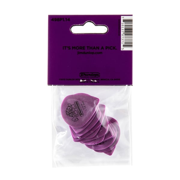 Dunlop 498P1.14 TORTEX JAZZ III XL, 1.14MM