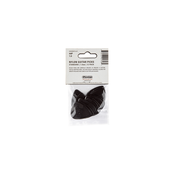 Dunlop 44P1.0 Nylon Standard Black 1.0mm