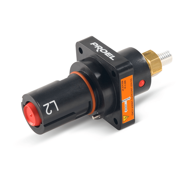 PROEL STAGE Presa da pannello Proel Lock. Colore: Nero. Fase: L2.
